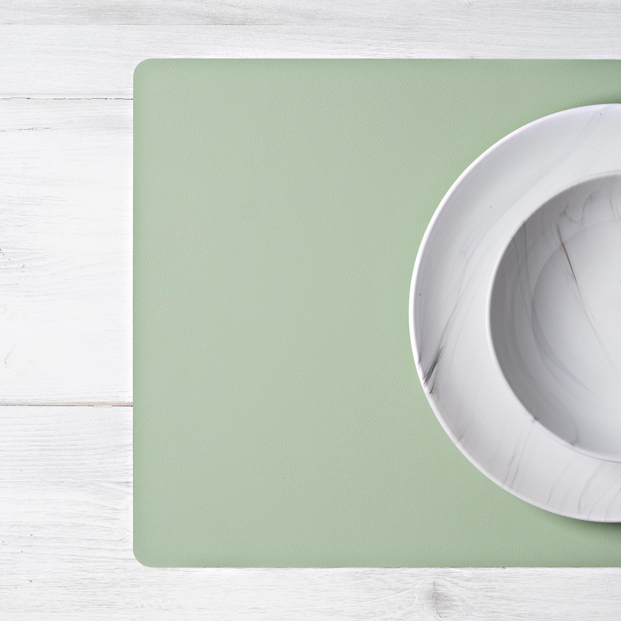 Recycled leather placemat "Rectangular"