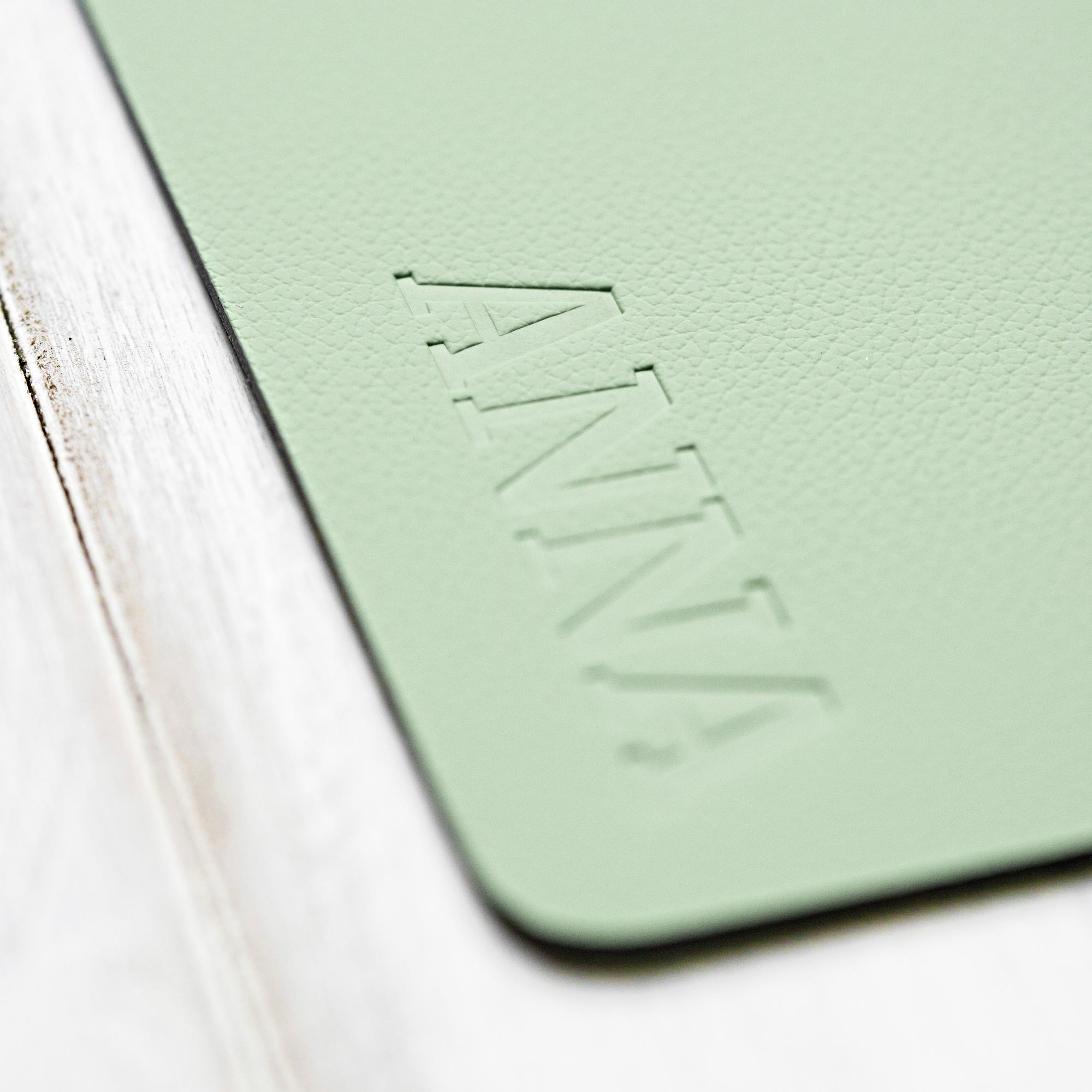 Custom-made recycled leather