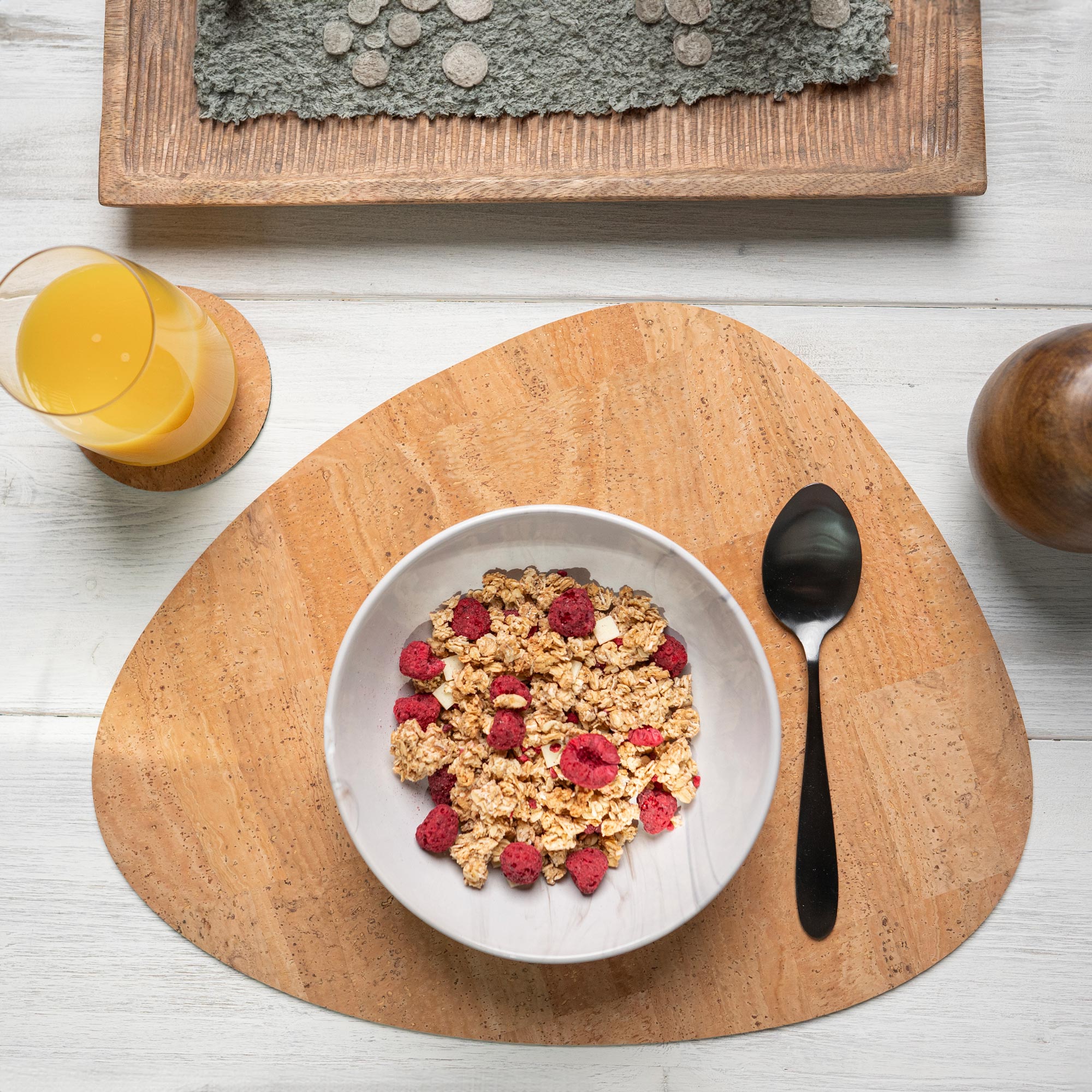 Cork placemat "Organic"