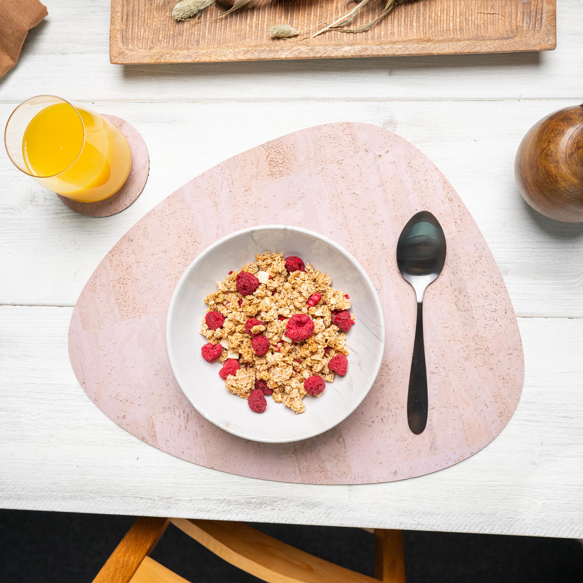 Cork placemat "Organic"