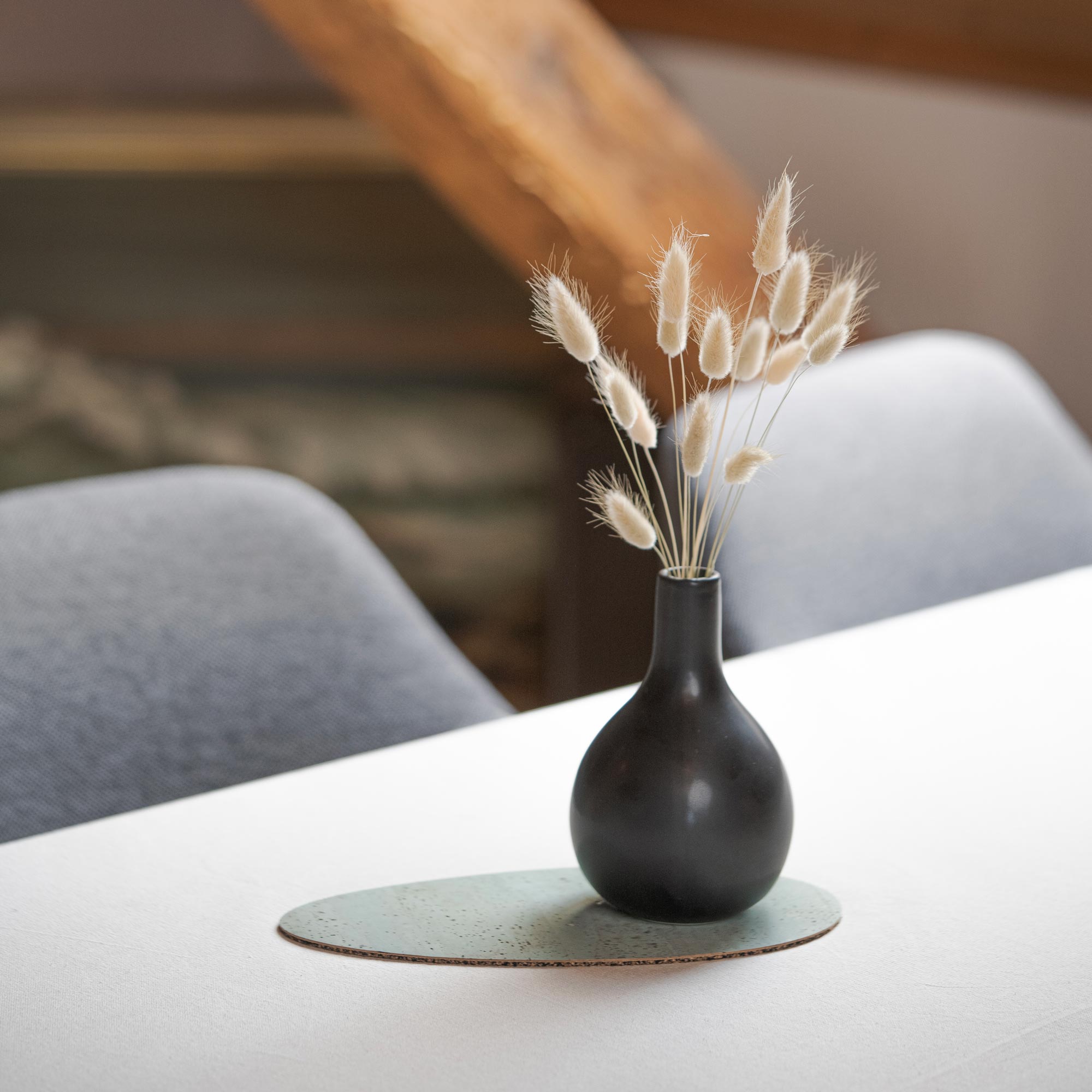 Cork dessert coasters