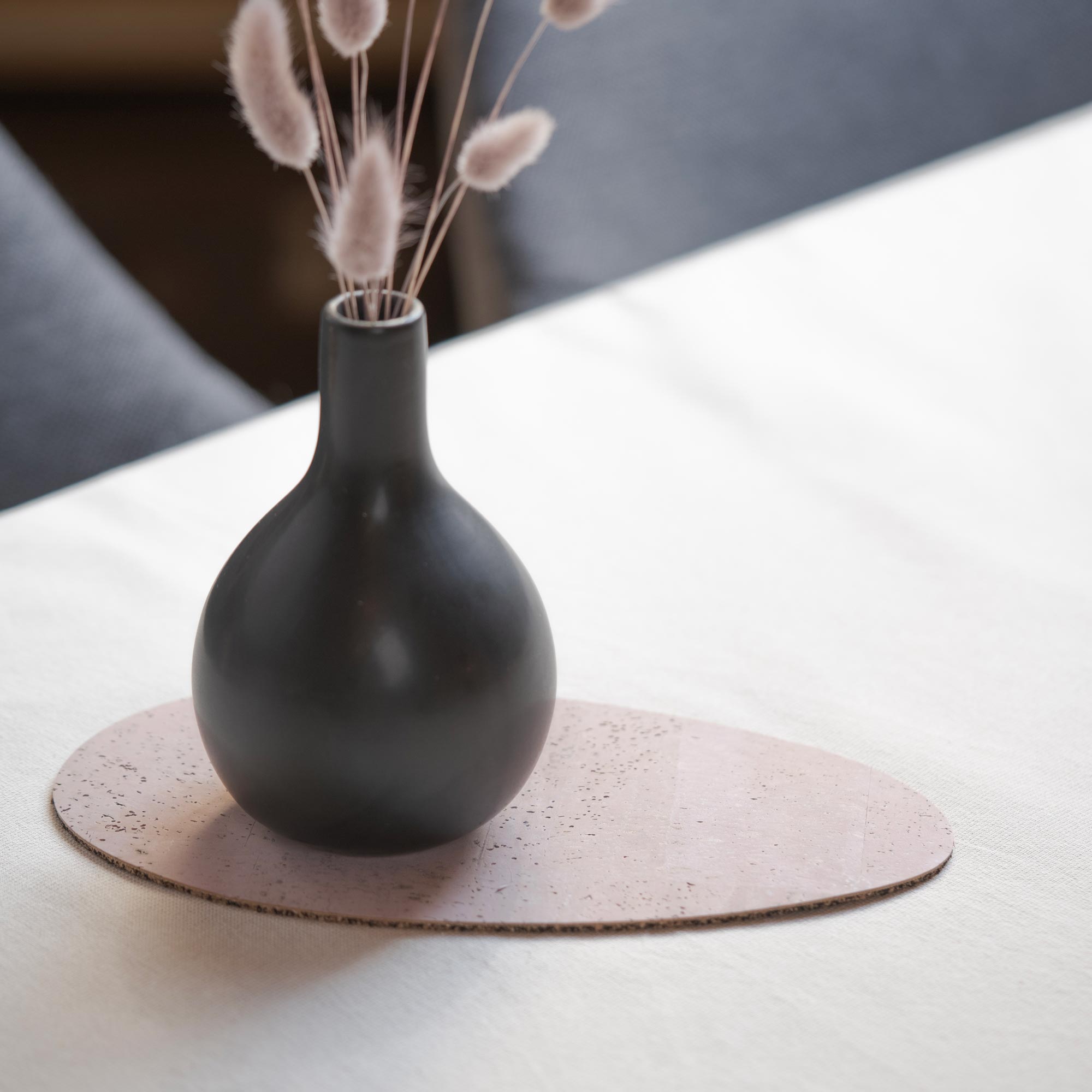 Cork dessert coasters