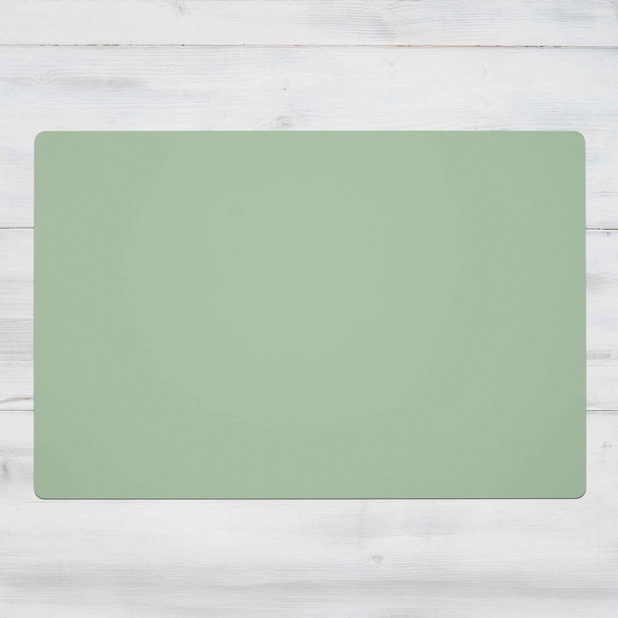 Desk pad made of recycled leather