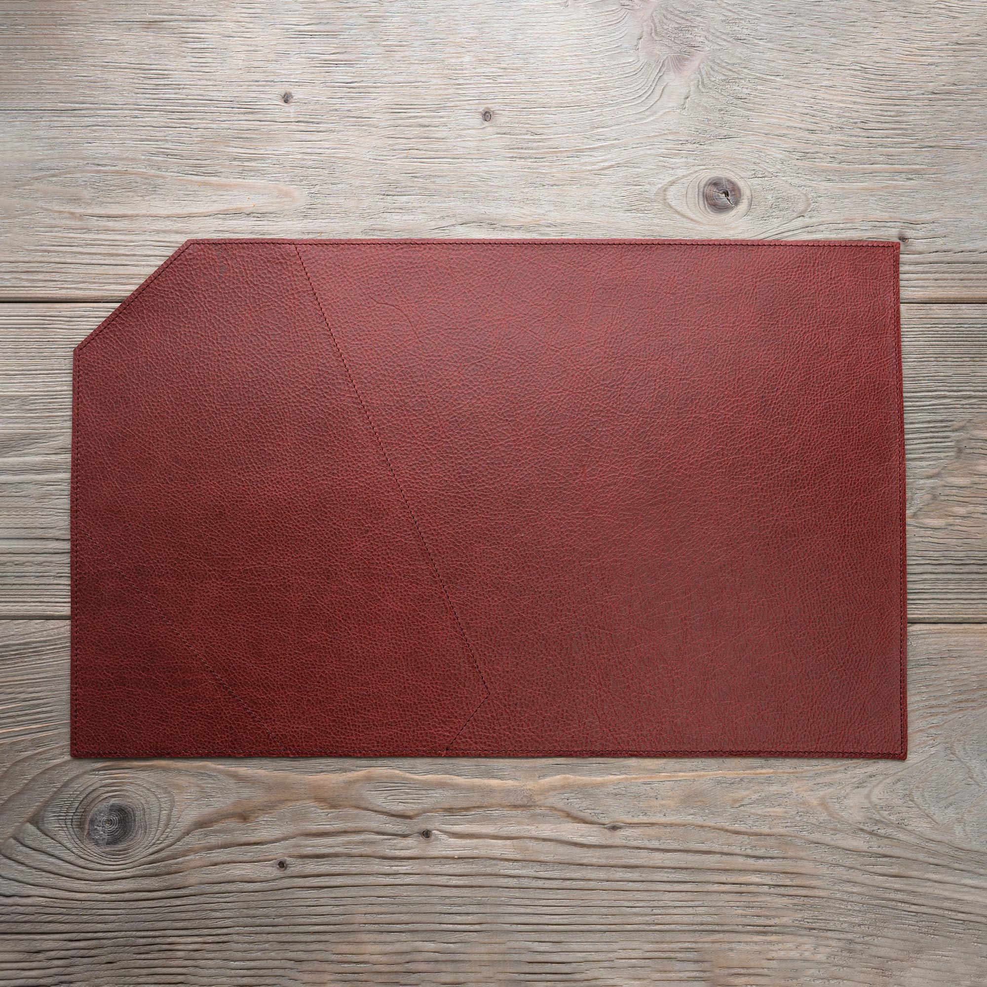 Genuine leather placemat "Design"