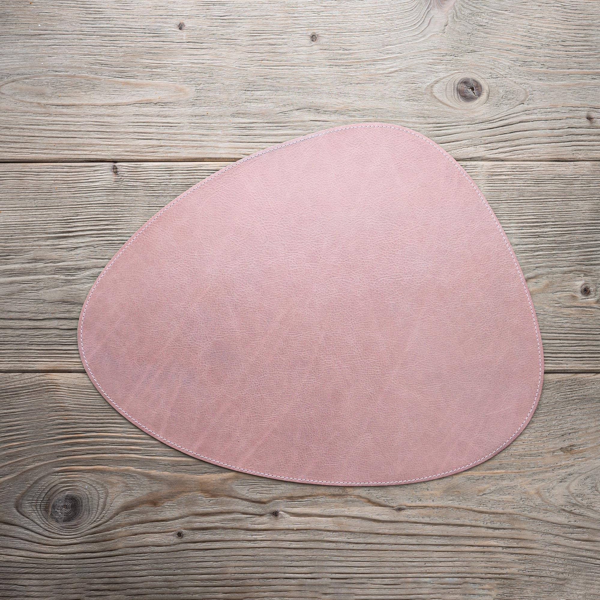 Genuine leather placemat "Organic"