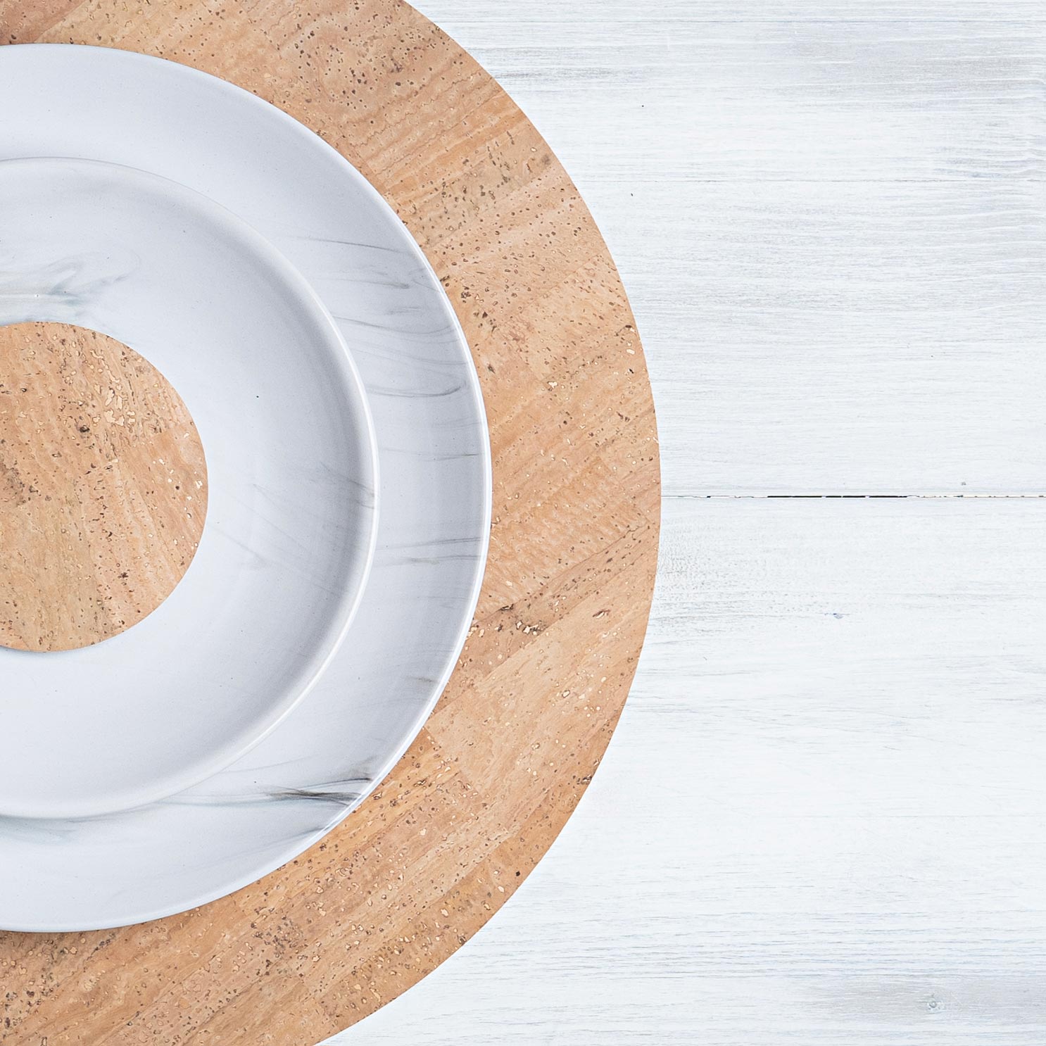 Cork placemat "Round"