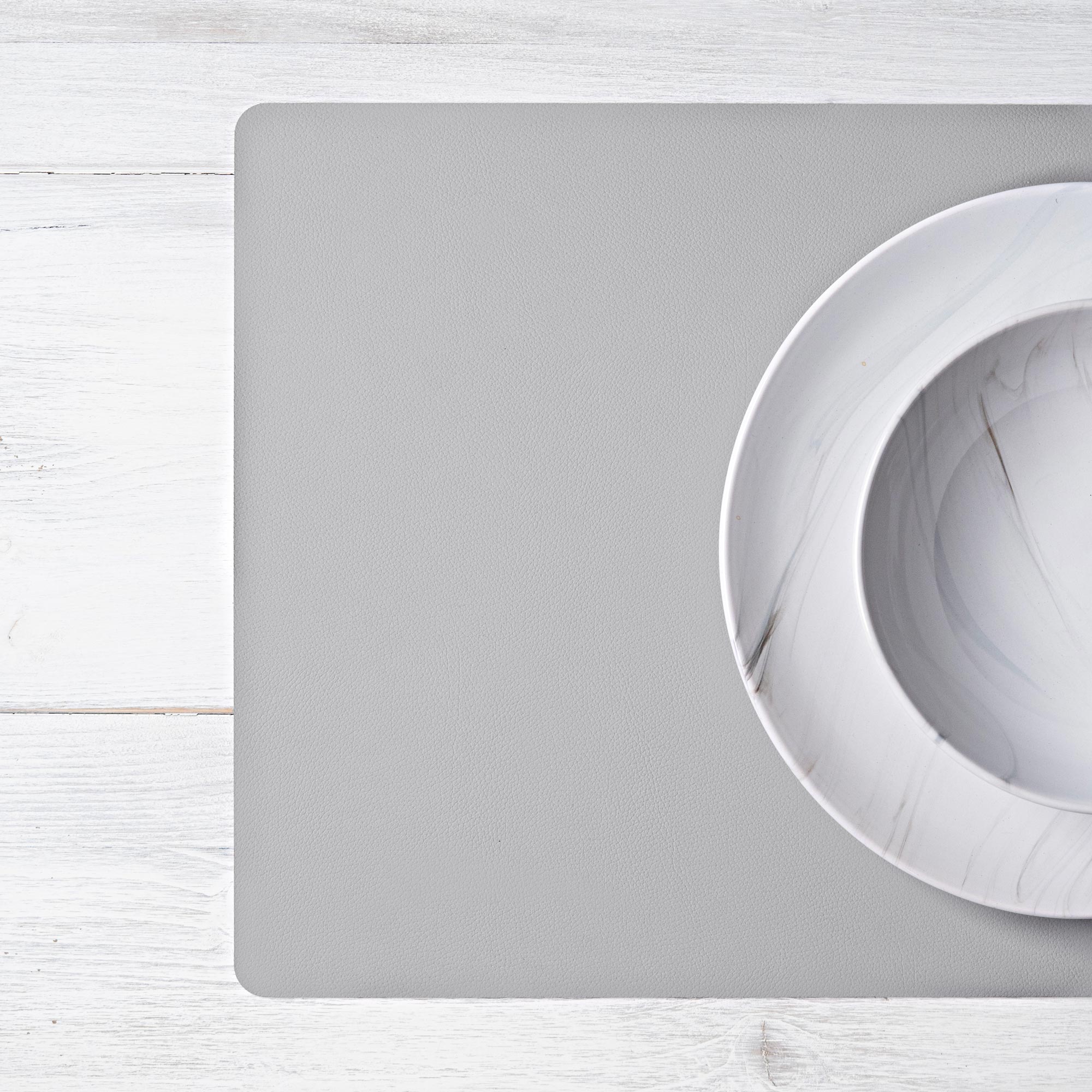 Recycled leather placemat "Rectangular"