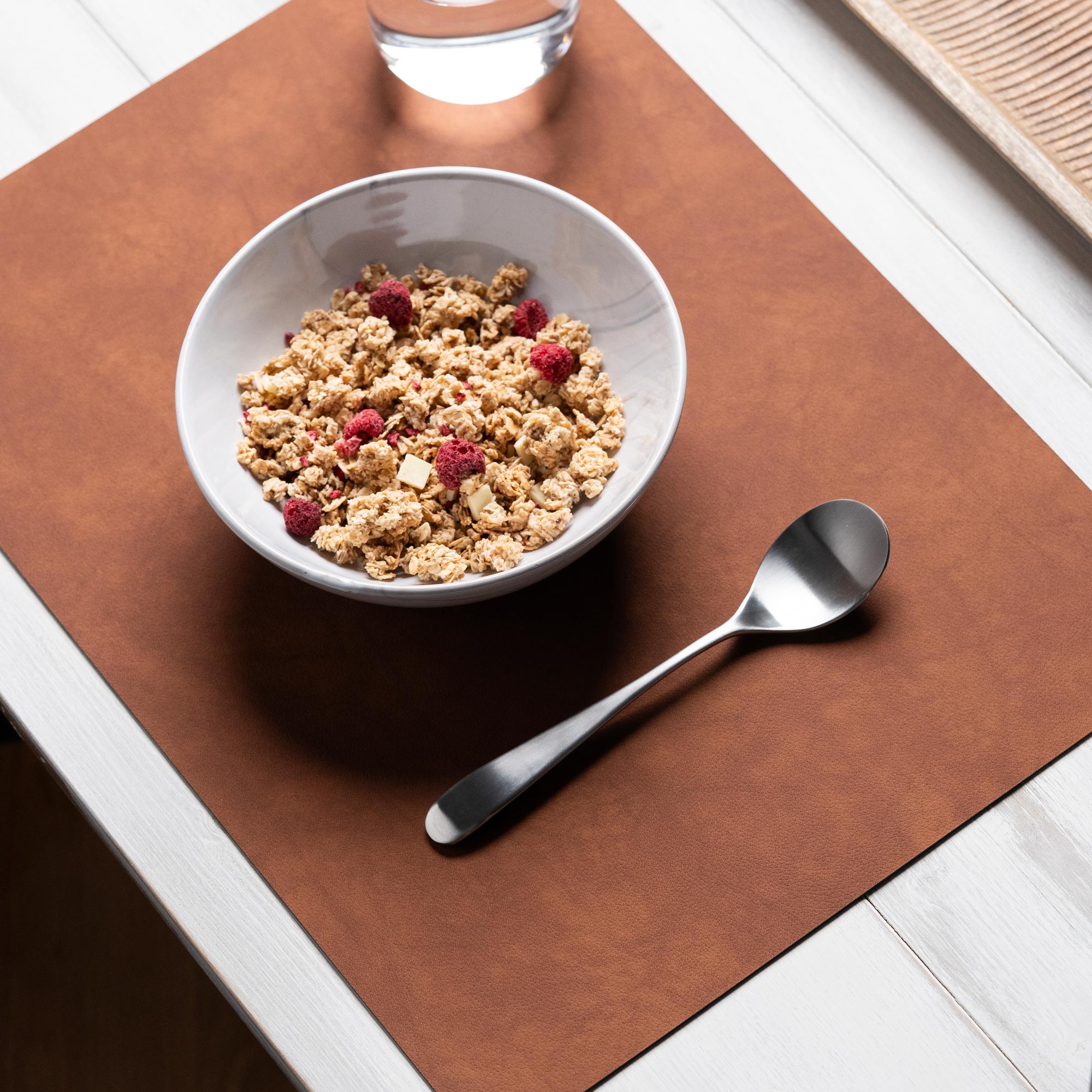 Recycled leather placemat "Rectangular"