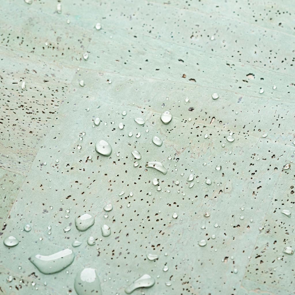 Korkleder abwischbar