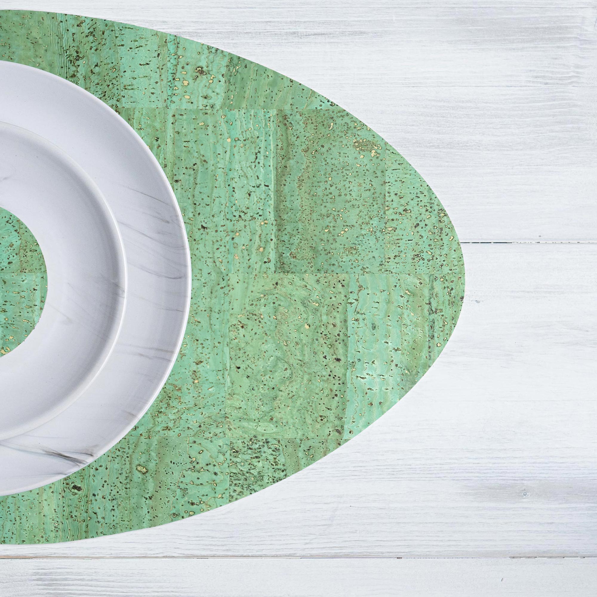 Cork placemat "Organic"