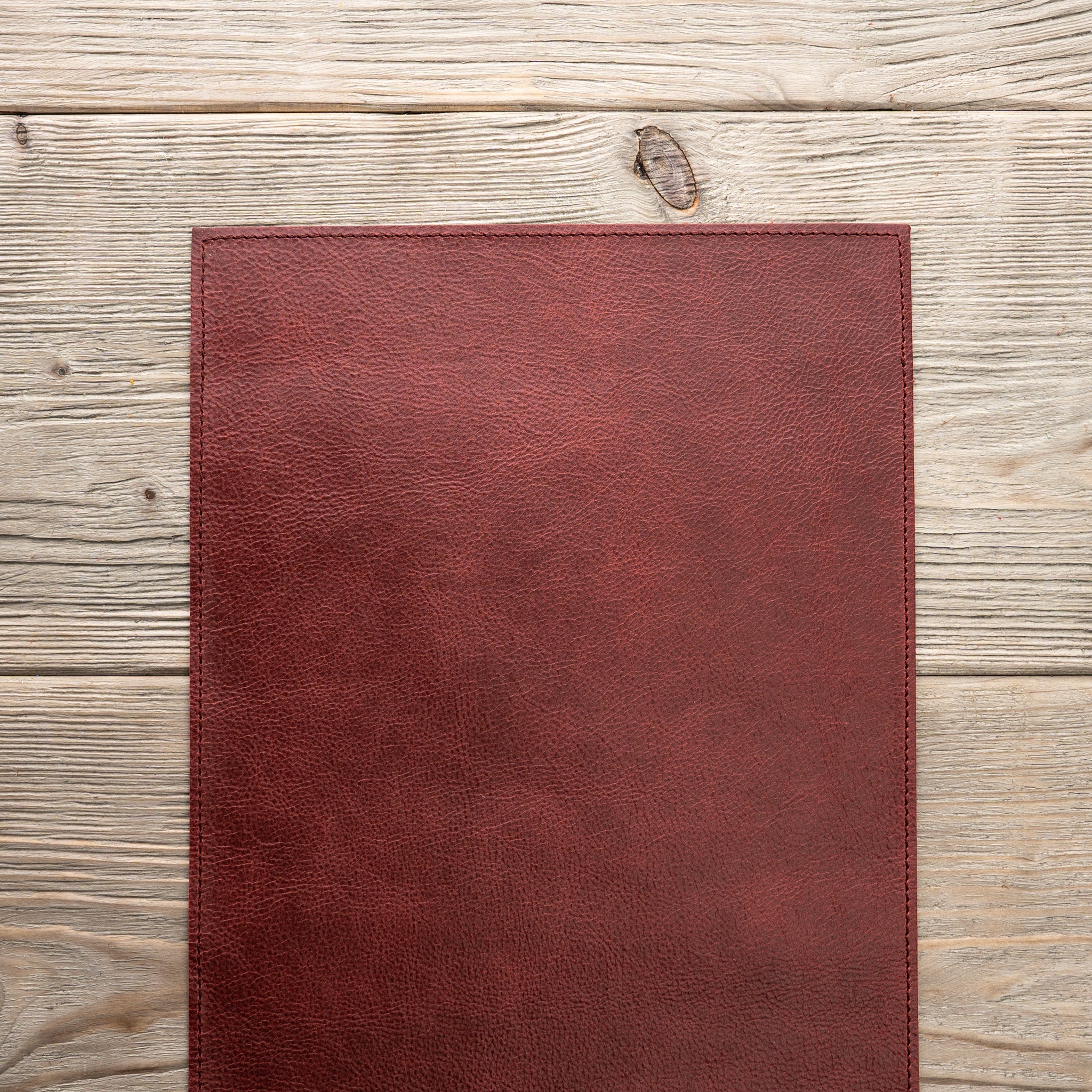 Genuine leather table runner