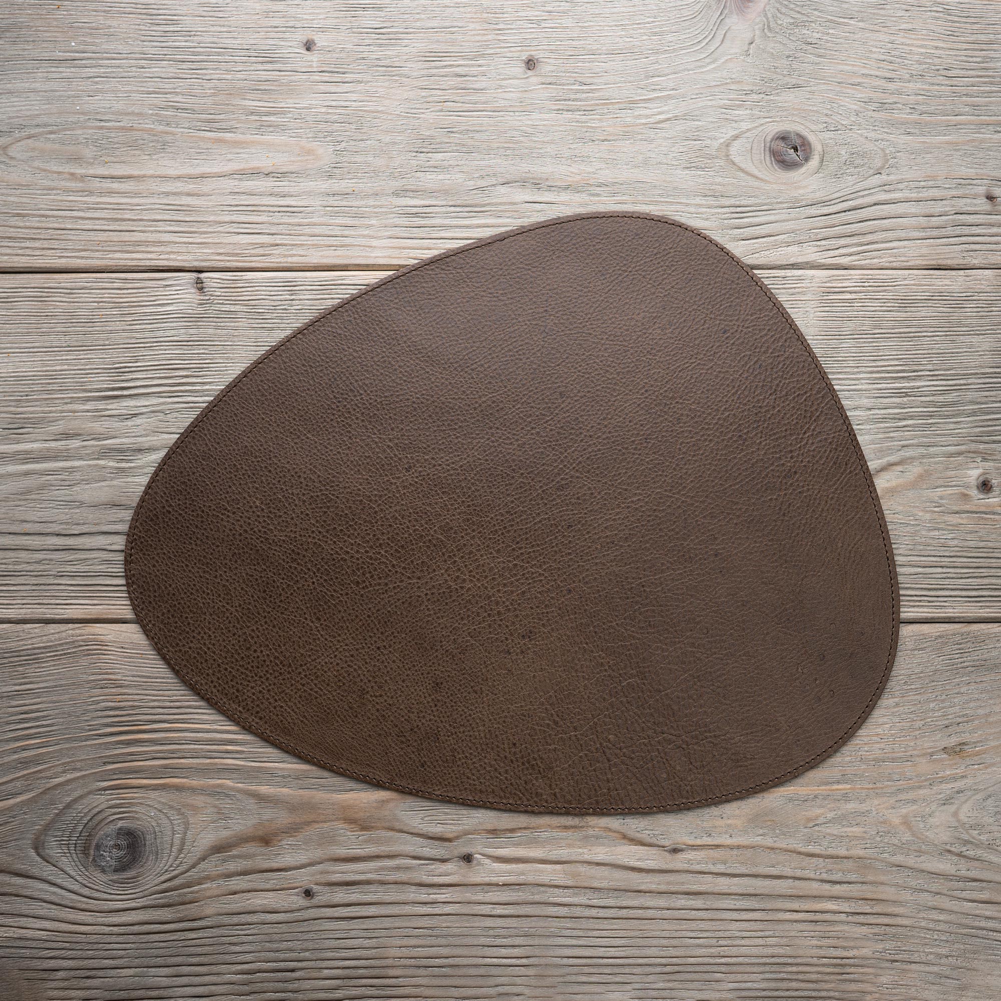 Genuine leather placemat "Organic"