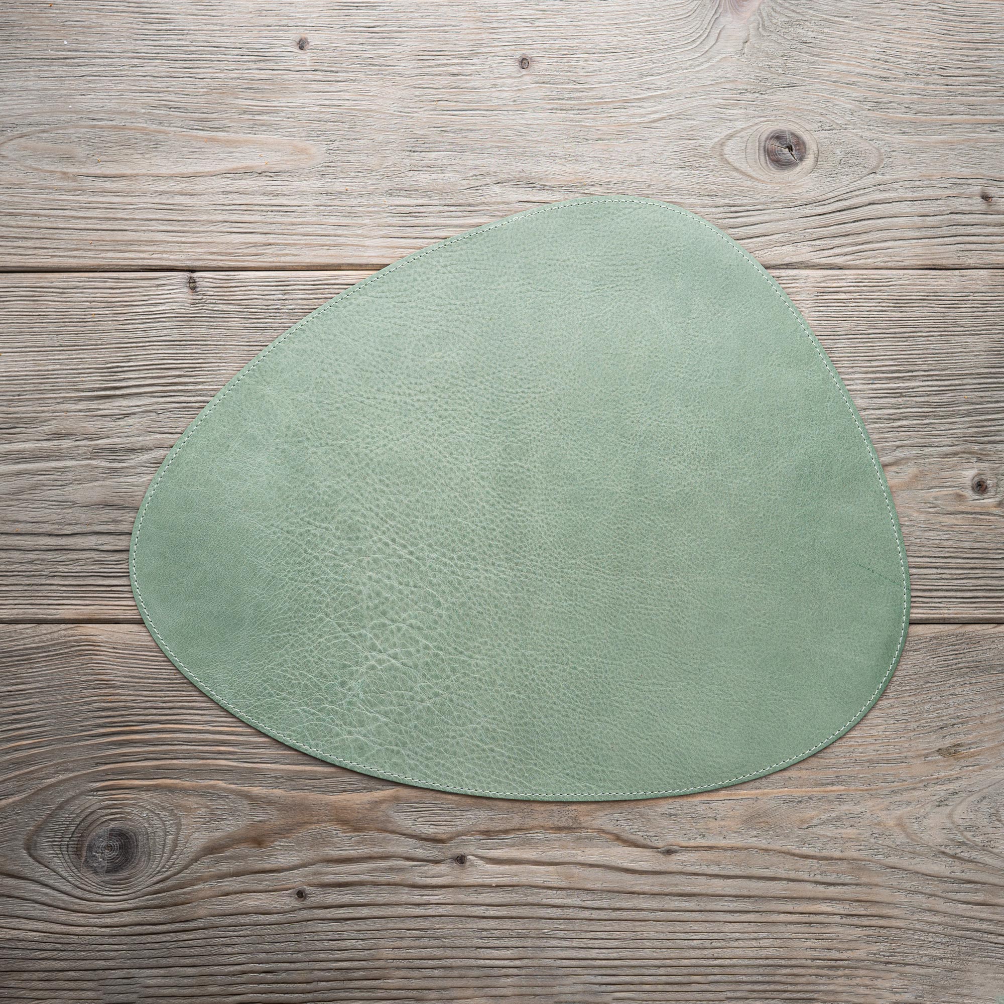 Genuine leather placemat "Organic"